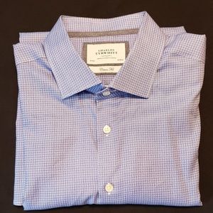 Charles Tyrwhitt 18x35 classic fit dress shirt